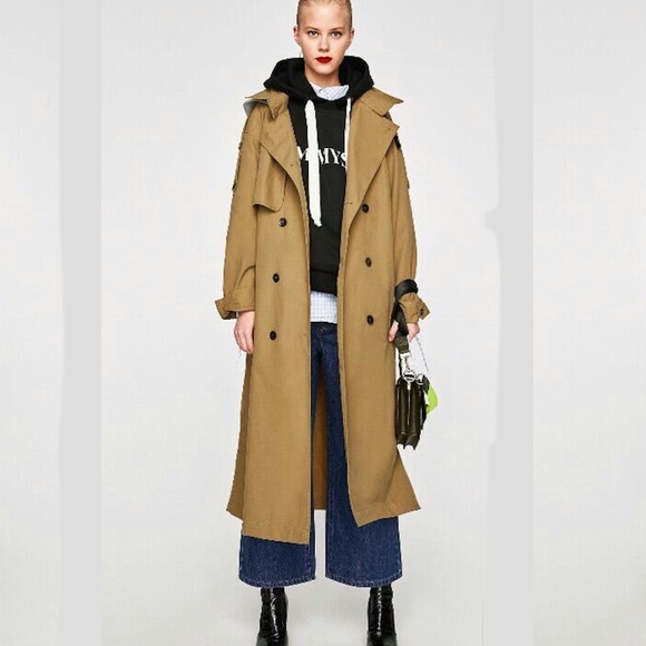 minimalist trench coat